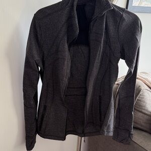 Lululemon Workout Jacket in Gray
